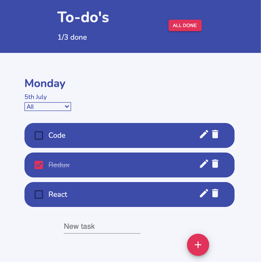 Todo planner app